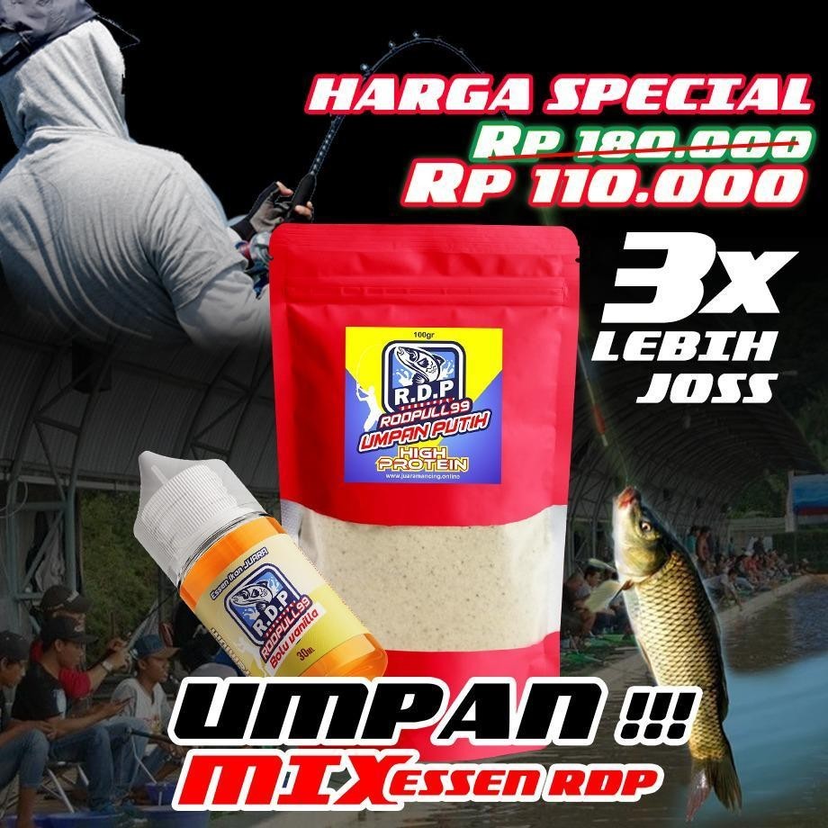 MANCING MANIA - RDP99 - MIX UMPAN & ESSEN VANILLA / UMPAN MANCING IKAN GALATAMA / AUTO STRIKE GACOR