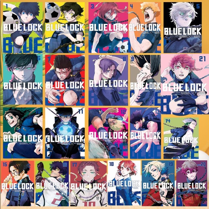 Komik Manga Blue Lock Vol 1 - 30 ( English ) - Vol 1