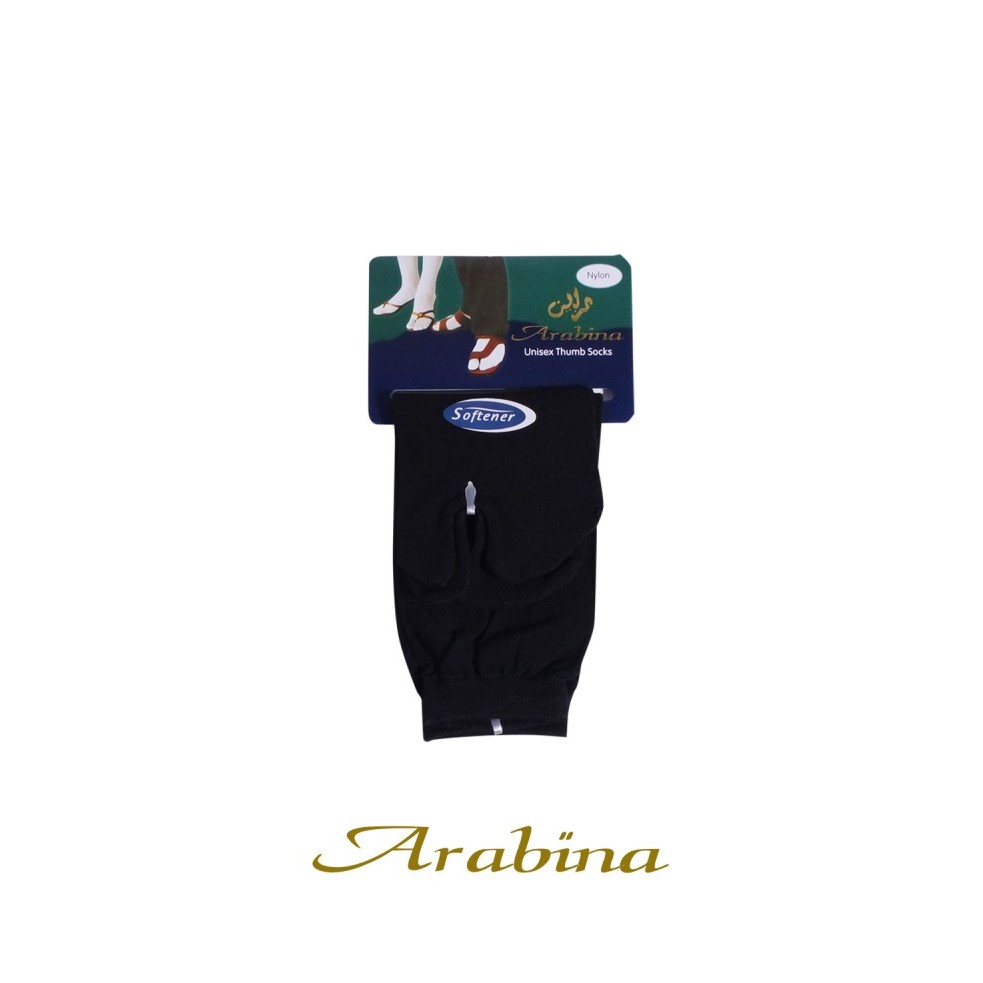 ⭐COD⭐ MUNDO ARABINA kaos kaki muslim wanita jempol semata kaki  Hitam Murah