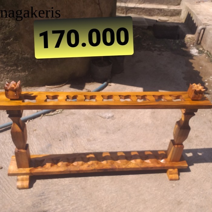 

jagrak minimalis keris isi 9 termurah