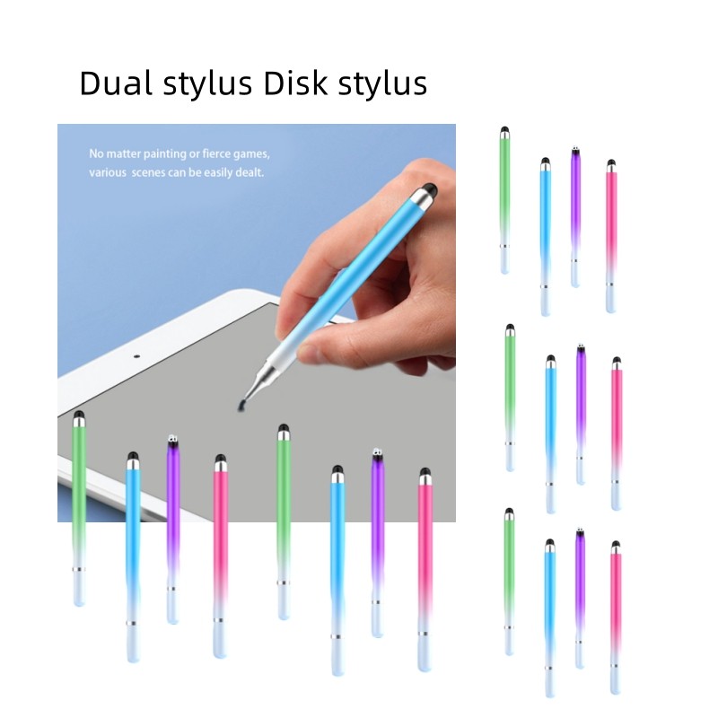 

5/3/1PcsUniversal 2-in -1 Stylus Pen Stylus Pen Universal Screen Tablet Android Phone Accessories Caron Gradient Dual Stylus