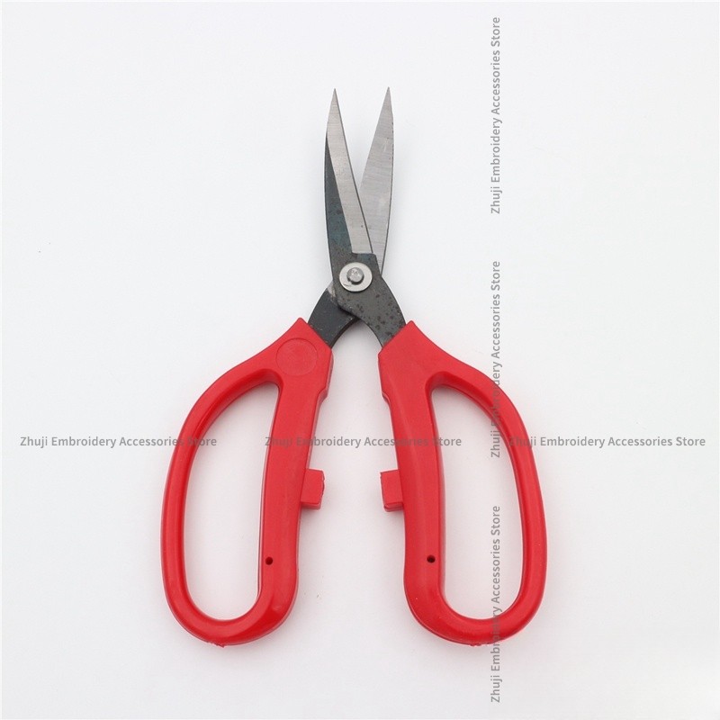 

1PCS Tapping Head Curved Head Scissors Wang Wuzhen 3205 15cm Cutter for Tajima Barudan Swf Happy Toyota Feiya Zsk Embroidery