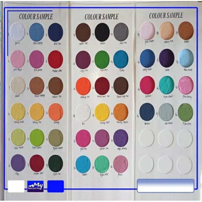 Mall -martstrong247.id~[PROMO TERLARIS] Kain bahan spei meteran katun Nikita Motif Polos