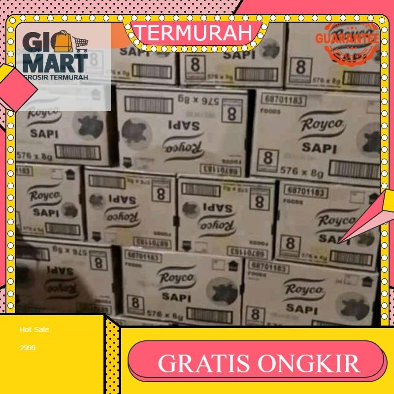 

[ 1 Dus ] Royco Kaldu Ayam & Sapi rentengan