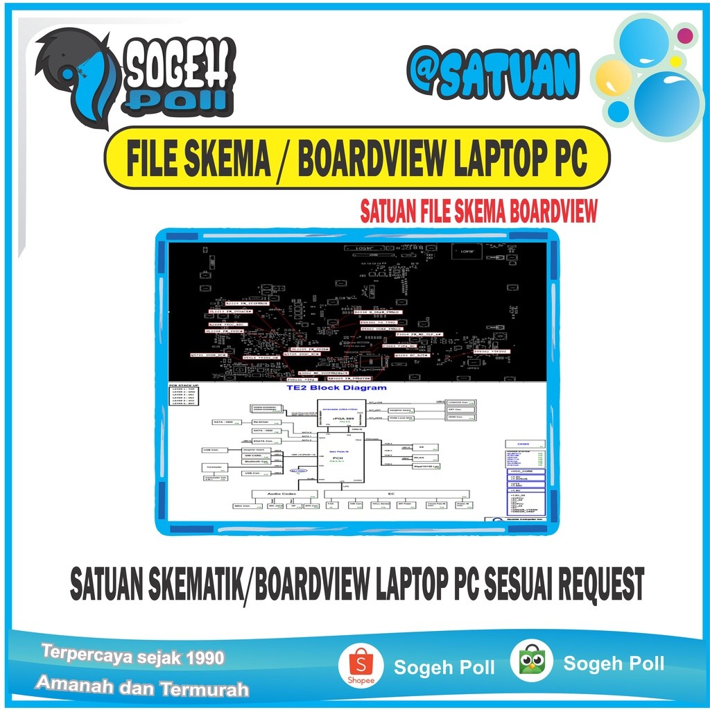 FILE SCHEMATIC SCHEMA SKEMA SKEMATIK LAPTOP MACBOOK NETBOOK ALL MERK UNTUK TEKNISI LAPTOP