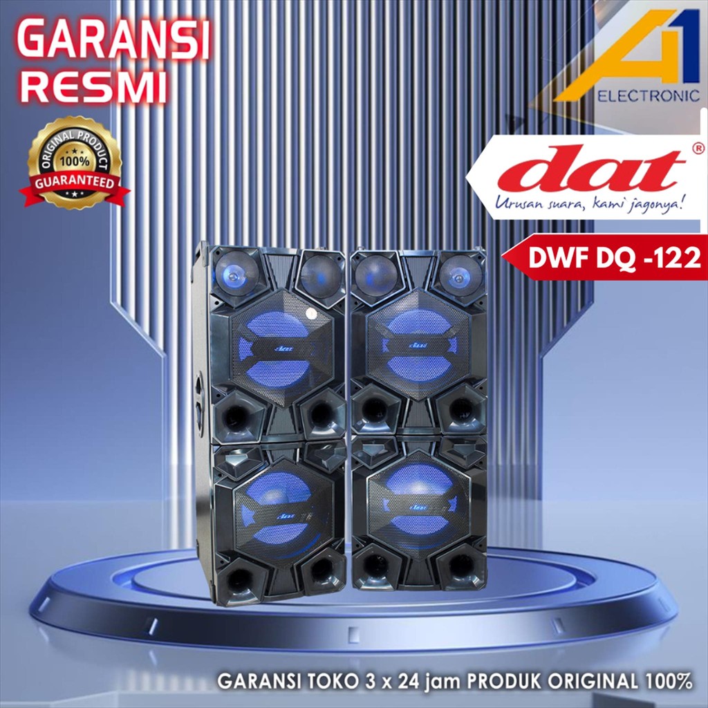 Speaker Karaoke DAT DQ 122 / DQ122, SPEAKER BLUETOOTH