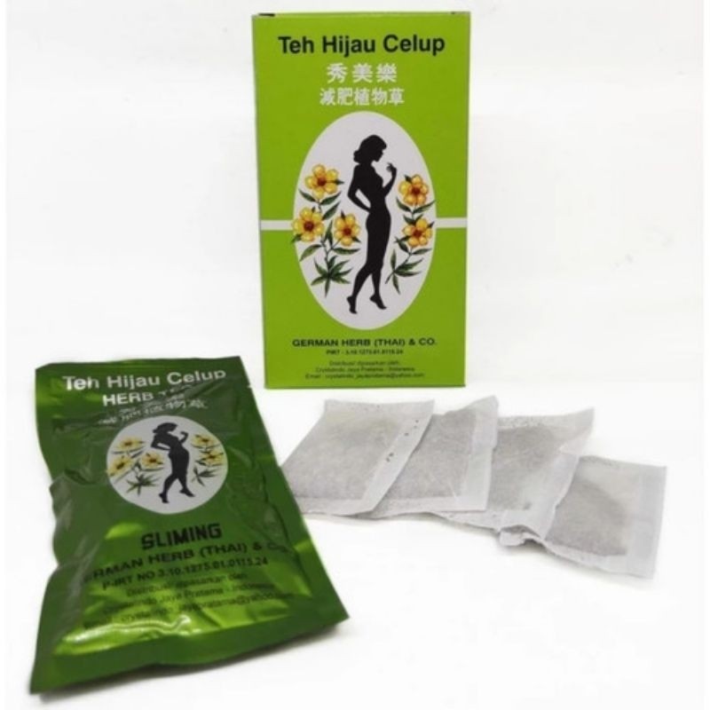 SW32Q SLIMMING HERB 60 TEA BAG TEH PELANGSING THAILAND EFEKTIF MELANGSINGKAN