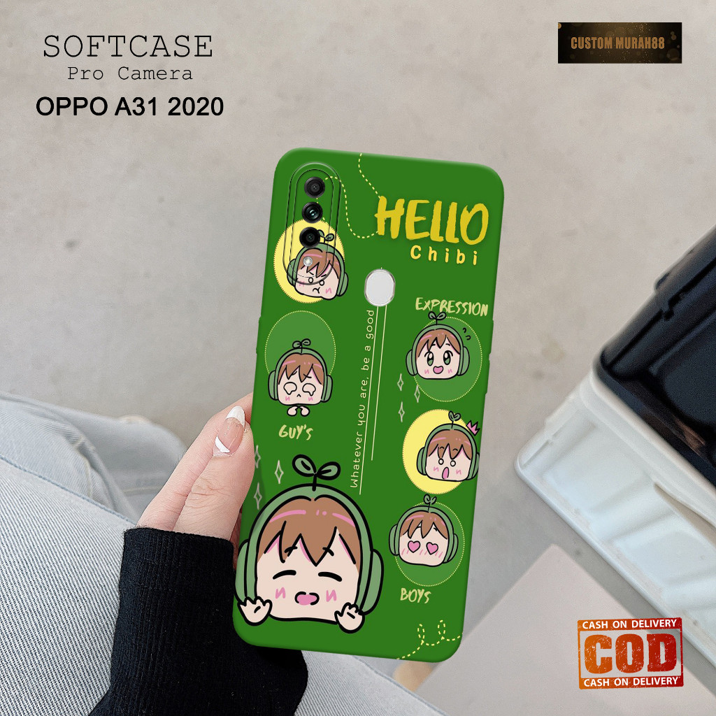 Case Hp OPPO A31 2020 Terbaru - Fashion Case KARTUN - Casing Hp OPPO A31 2020 - Softcase Pro Camera 