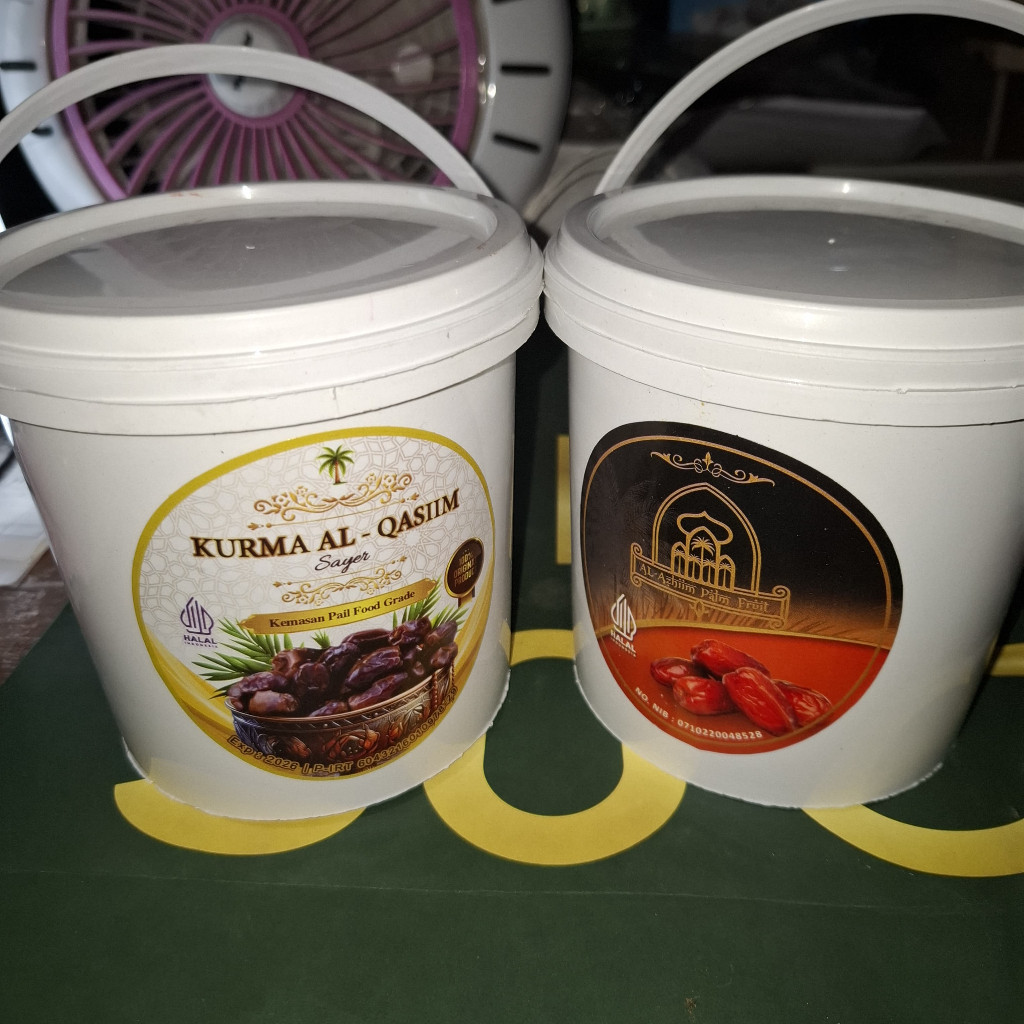 

(BUBBLEWRAP) PIRT & HALAL KURMA EMBER AL-QASIIM/AL-AZHIIM PALM FRUIT 500 GRAM PREMIUM