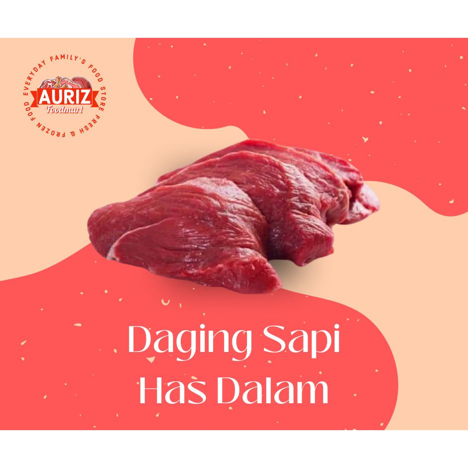 

MURAH PROMO : Daging Sapi Has Dalam/Rendang Fresh Frozen