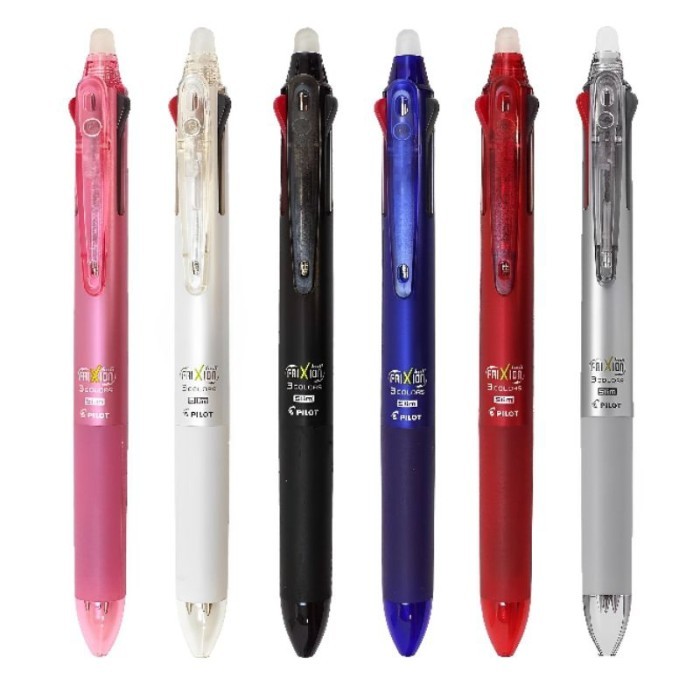 

PEN FRIXION 3 IN 1 ERASABLE PEN PILOT [PER 1 PULPEN] - HITAM FRIXION 3IN1
