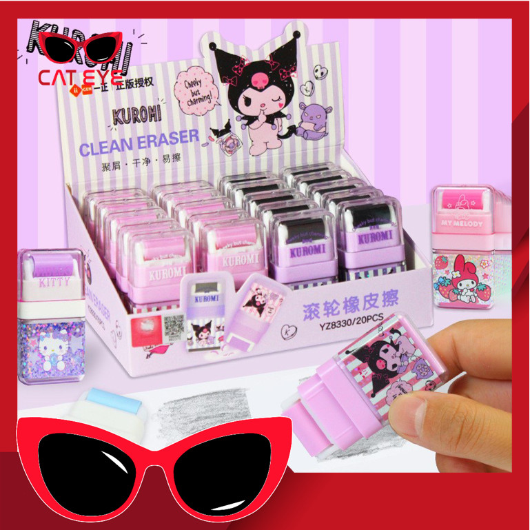 

PROMO - S6402 Penghapus Motif Karakter Lucu / Penghapus Unik Anak Sekolah / Roller Eraser Cute Characters / Clean Eraser + Roller