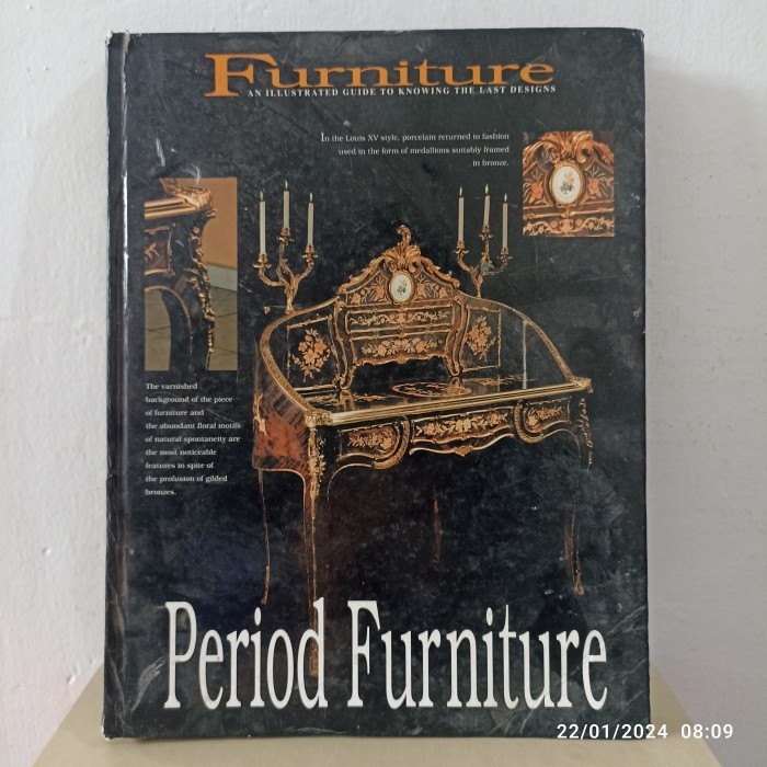 buku furnitue period  illustrated guide to knowing HC berwarna 50 hal