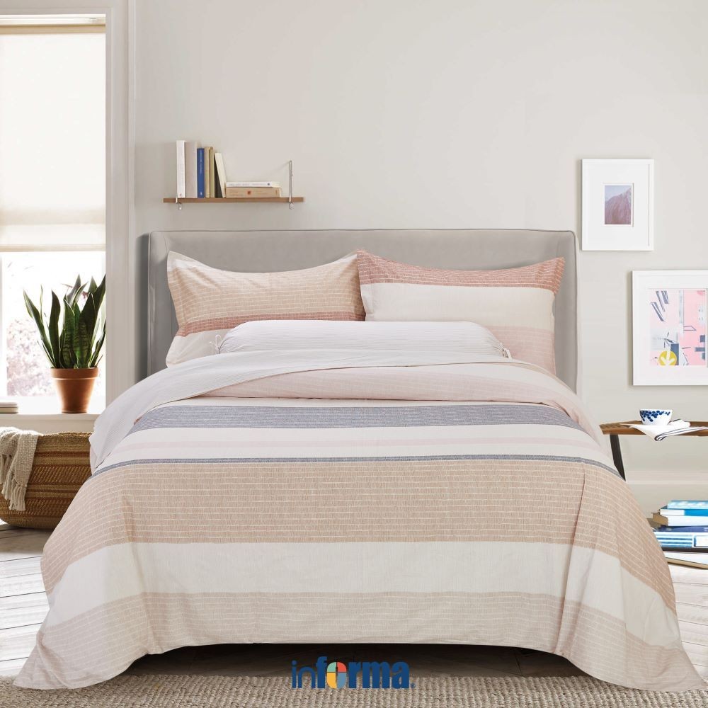 Informa Set Seprai Katun Kaia King Queen Single 200x200 180x200 160x200 120x200 Sprei Seprei Sheet S