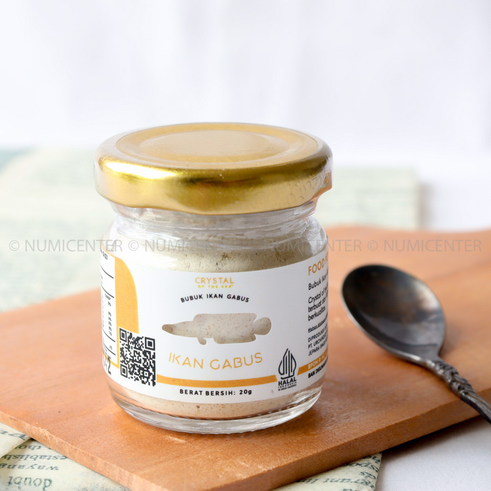 

20G Gabus Powder Bubuk Ikan Gabus COTS - CRYSTAL OF THE SEA