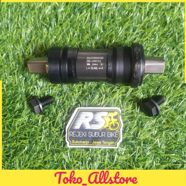 BB kotak shimano 122.5 mm bearing BB-UN101 square taper bottom bracket