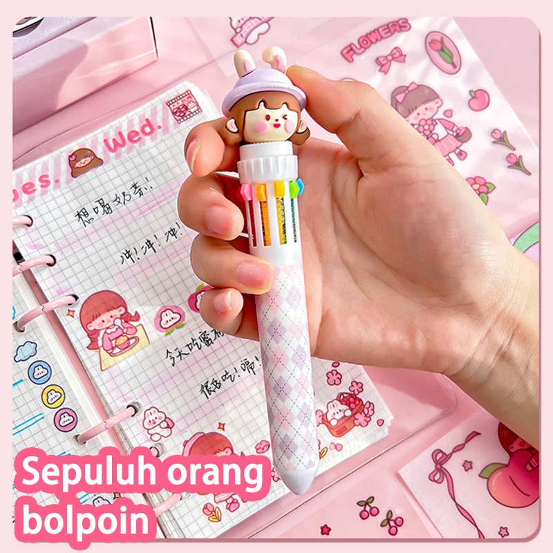 

【Ready stock】Stiker Lucu 1 Set Box Tema Kartun Stiker Label untuk Buku Pegangan Diary Dekorasi DIY Stiker Spiral Elegan Bahan Buku Notebook