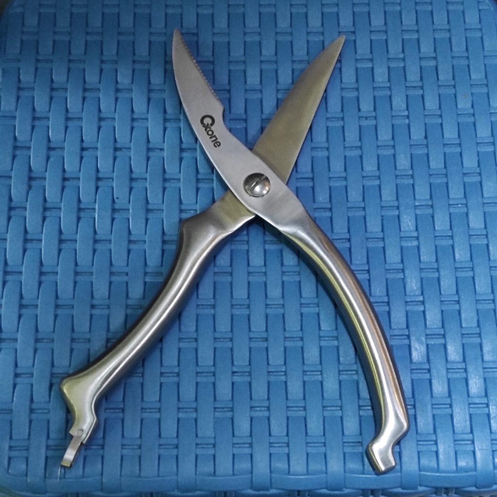 

GUNTING STAINLESS STEEL OXONE OX982 OX 982 MASTER KNIFE SCISSORS ALAT POTONG PEMOTONG ORIGINAL