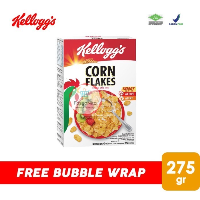 

Kelloggs Corn Flakes Sereal (275gr) - FasyAnita Mart Denpasar