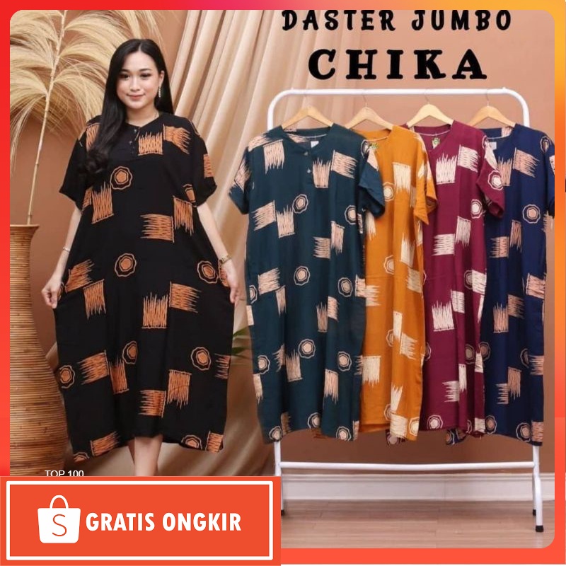 Daster Kekinian / daster jumbo 100rbu dpat 3 pcs daster