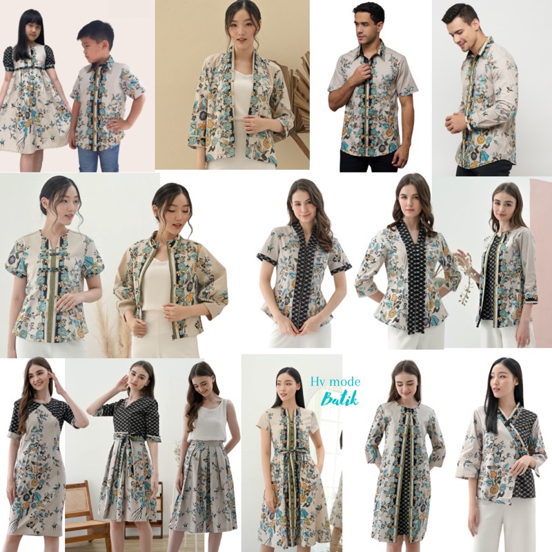 TREND BATIK MASA KINI DESAIN BARU HARGA MURAH /Couple AZ - Batik couple - 241AZ 258AZ - 135AZ - 267A