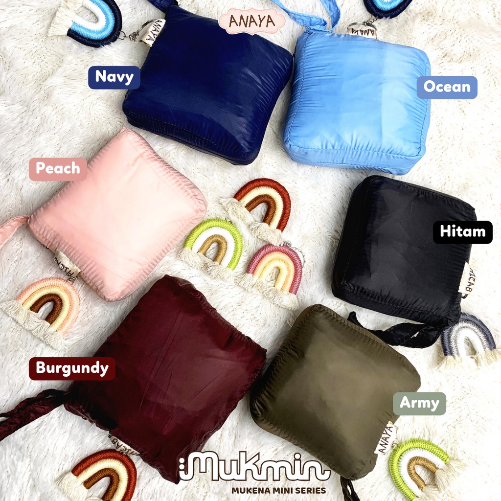 ANAYA - MUKMIN ( MUKENA MINI ) MUKENA TRAVEL PARASUT SIMPLE KECIL RINGAN MINI