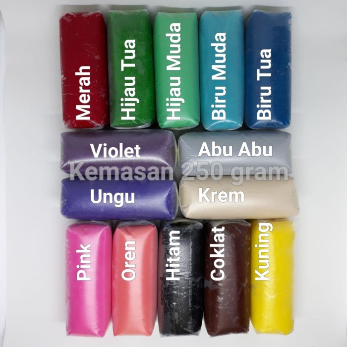 

Promo Bisa COD Fondant Merk DoniCa Kemasan Repack 250 Gram - Hitam