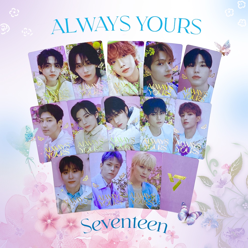(2 SISI METALLIC ) DK Dino Hoshi Seungkwan Vernon Wonwoo - Always Yours Fanmade
