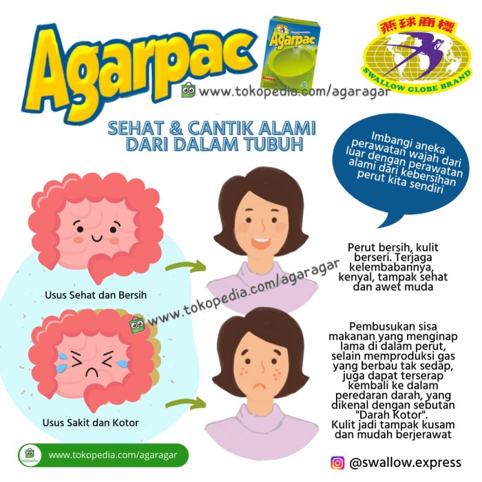 

✨PROMO✨ -AgarPac bubuk agar-agar campuran minuman sehat