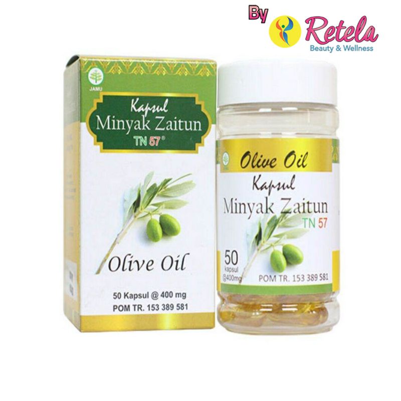 CAPSUL MINYAK ZAITUN TN57 50 CAPSUL