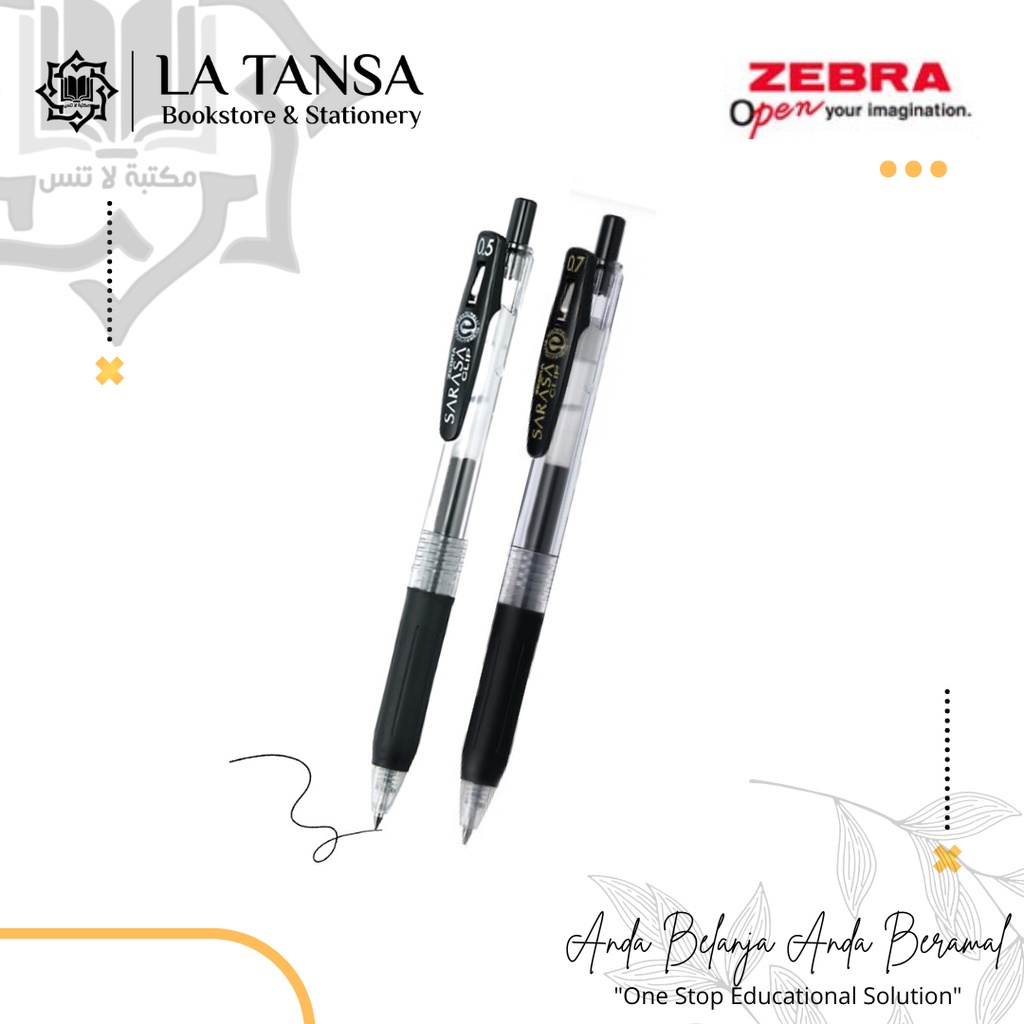 

PEN ZEBRA SARASA JJB15-BK BLACK