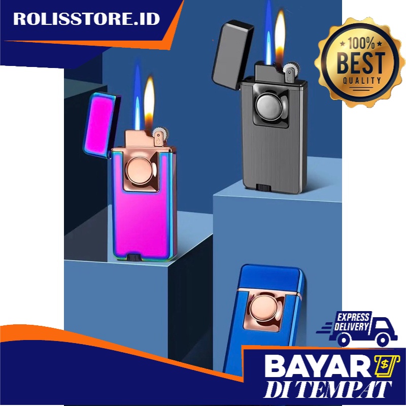 ROLIS NEW ROLIS NEW KOREK API GANDA / DOUBLE FIRE LIGHTER ISI ULANG GAS