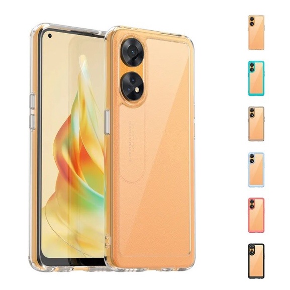 CASE OPPO RENO 8T 4G / RENO 8T 5G HYBRID SOFT CASE PROTECTIVE COVER CASE