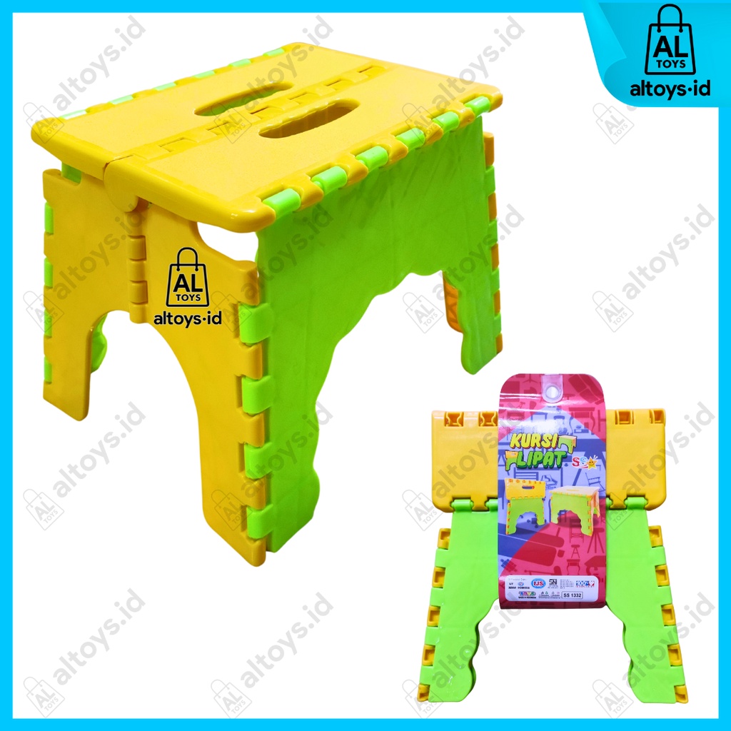KURSI LIPAT ANAK-ANAK / DEWASA SS1332 KURSI DUDUK LIPAT / KURSI PORTABLE / KURSI ANAK-ANAK / KURSI D