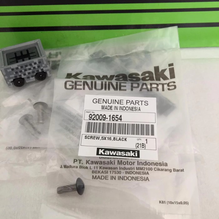 Baut Kecil Fairing Ninja RR Old Original