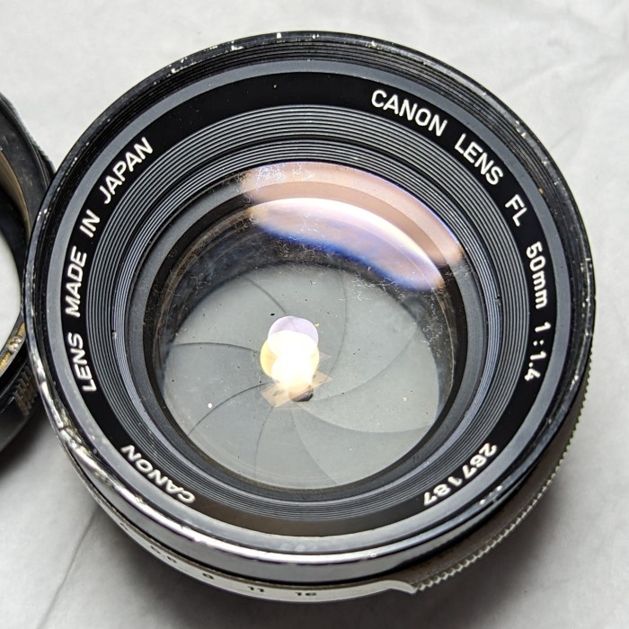 Canon FL 50mm F1.4 FD Mount X NFD SSC F1.2 F1.8 Konica Minolta Yashica