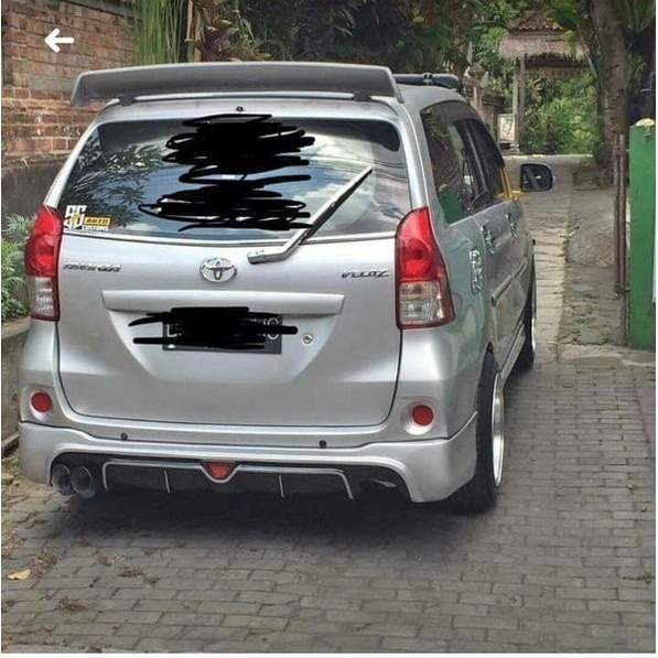 bodykit belakang avanza veloz 2012-2014 model RS