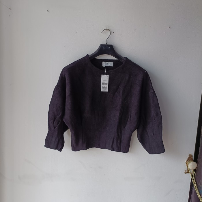 Azul by moussy Sweater wanita terbaru Sweater crewneck wanita oversize