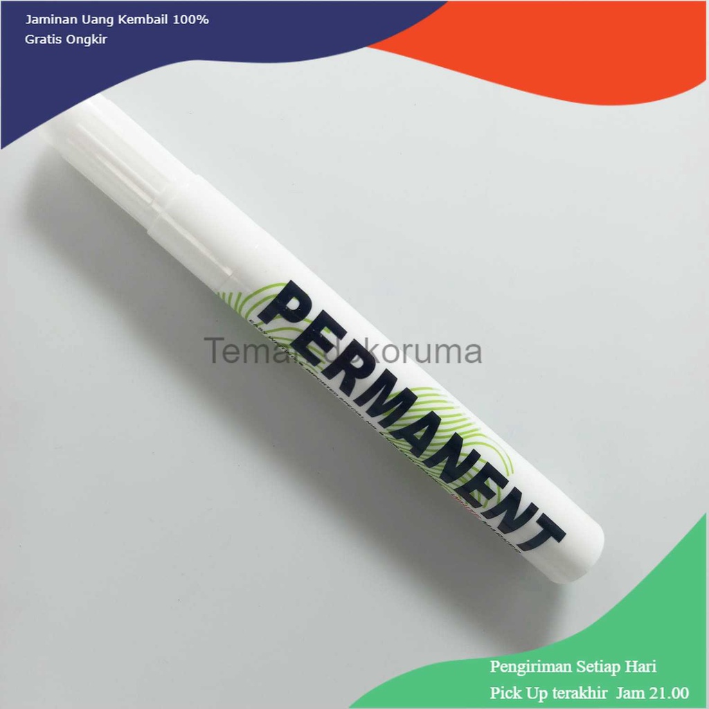 

TD - ATK WHITE MARKER Spidol Ban Permanen Oil Based Marker Waterproof 2mm - SNE-828