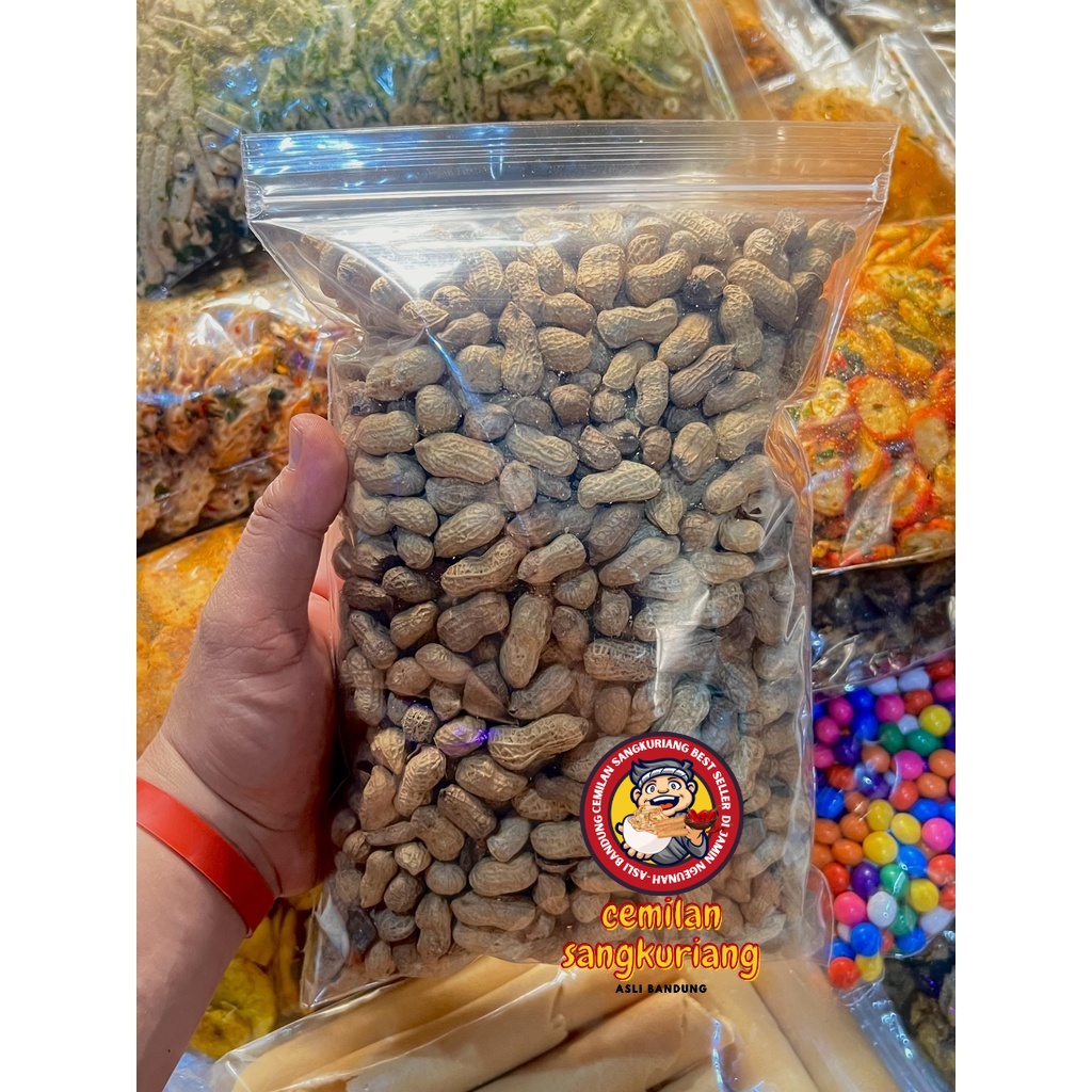 

KACANG KULIT SANGRAI 500Gram - Roasted Peanuts Setengah Kiloan - AGEN SNACK MURAH