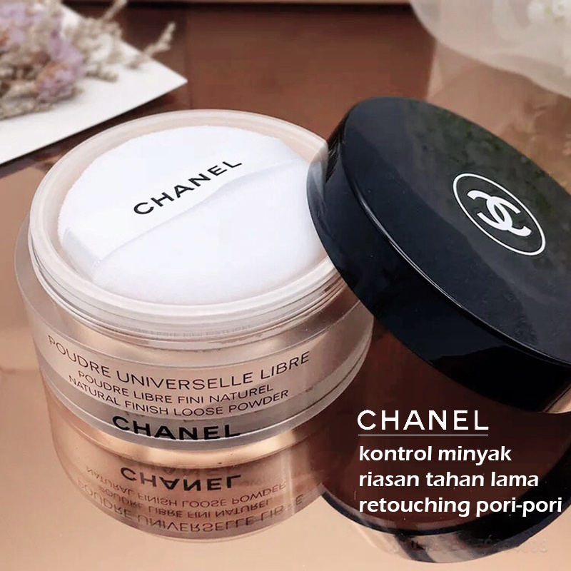 [COD] 【100% Ori】 CHANEL Poudre Universelle Libre Loose Powder travel size 30gr / 7gr / bedak chanel 