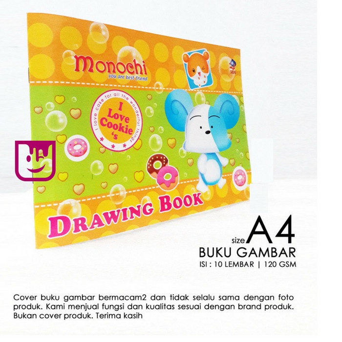 

Drawing Book A4 Merk SIDU / Sidu Buku Gambar A4 Sidu / A4 Drawing Book SIDU