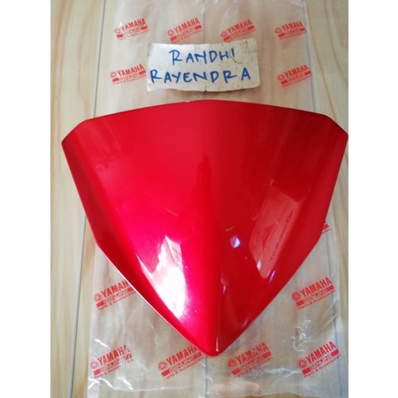 visor topi batok depan original ori yamaha nouvo elegance elegan pnp sx nouvosx merah maroon maron m