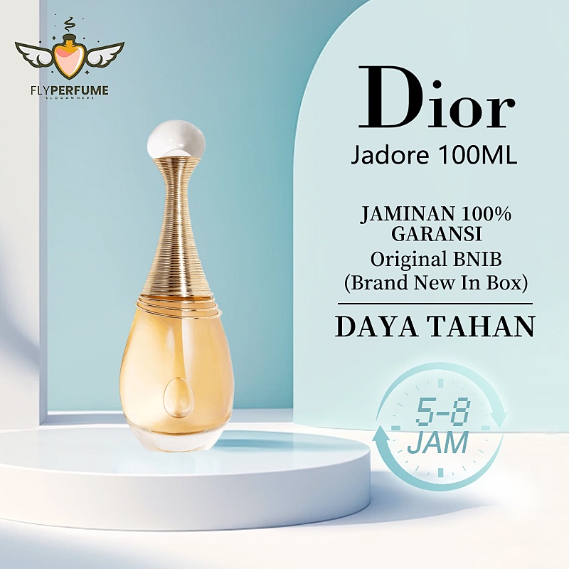 (COD) Parfum Dior Jadore, J'ADORE, Wanita, Tahan Lama 24 Jam, Parfume, Vanilla, Perempuan, Fress, Mi