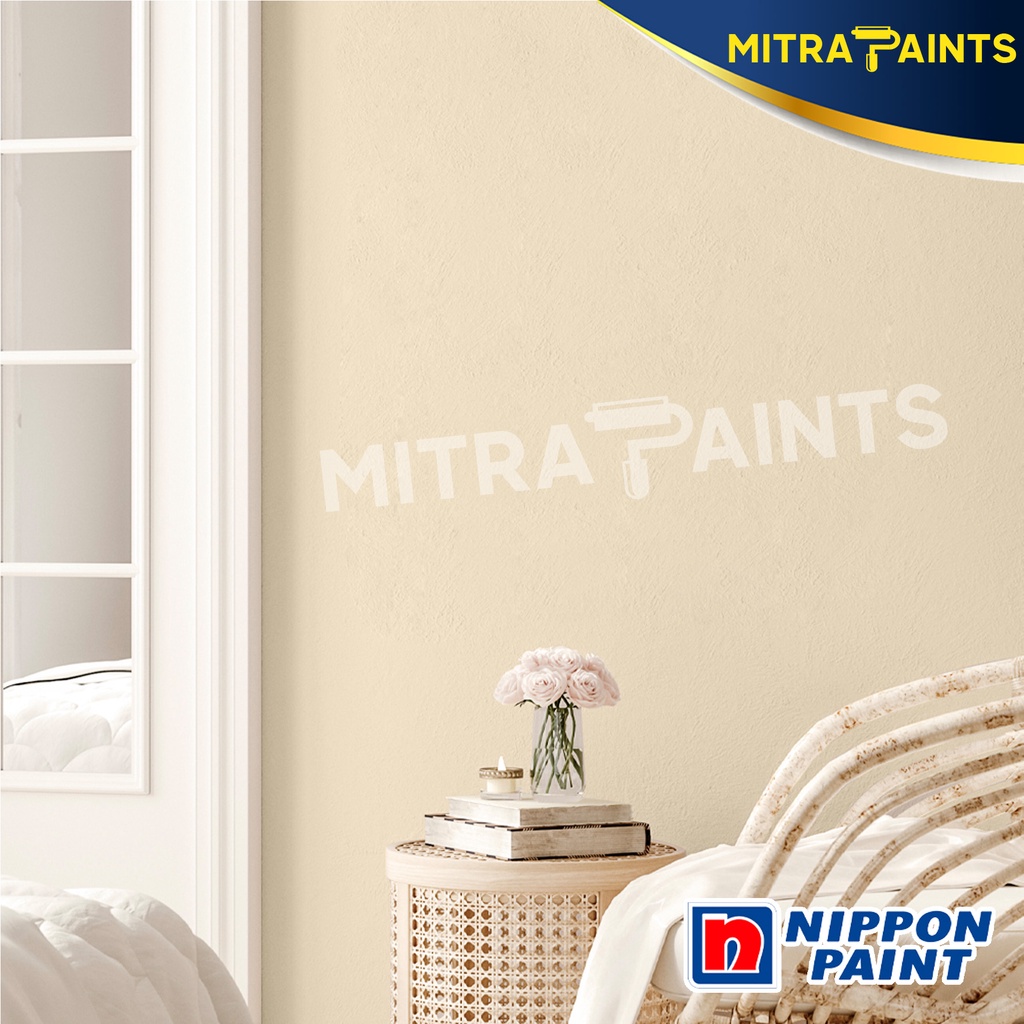 Promo Cat Tembok Nippon Paint Picket Fences Np Bgg 1712 P / Vinilex Elastex Spotless / Cream Beige