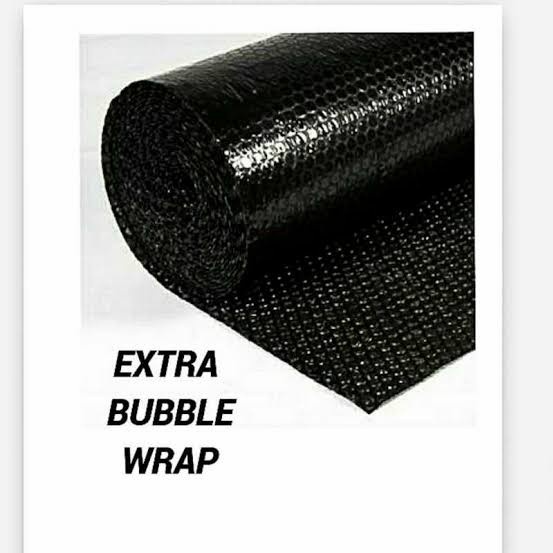 

Extra packing bubble wrap