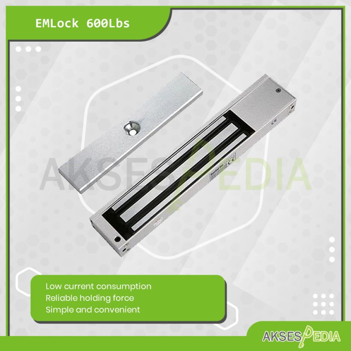 

Mlock Magnetic Lock 600LBS / 280 Kg