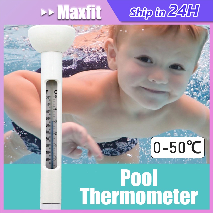 Thermometer Kolam Renang Pengukur Suhu Air Panas Thermometer Kolam Air Untuk Indoor Outdoor