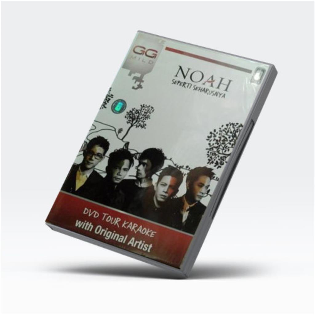DVD  KARAOKE - NOAH ALBUM SEPERTI SEHARUSNYA