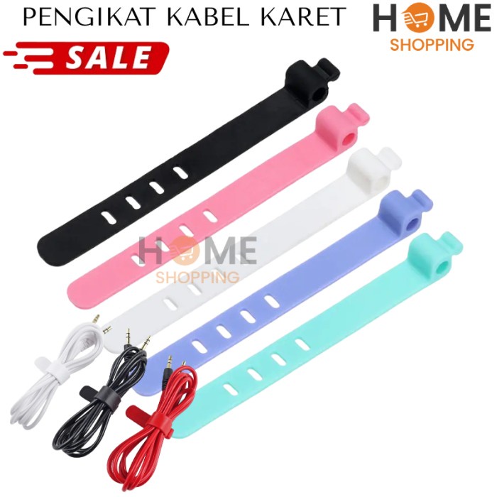 Pengikat Kabel Klip Penjepit Perapih Cha